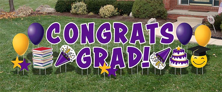 Congrats Grad Yard Card