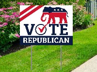 Trending Yard Signs - Vote Republican yard sign