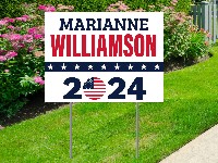 Trending Yard Signs - Marianne Williamson 2024 Yard Sign