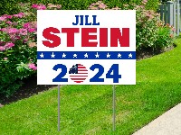 Trending Yard Signs - Jill Stein 2024 Yard Sign