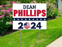 Trending Yard Signs - Dean Phillips 2024 yard sign